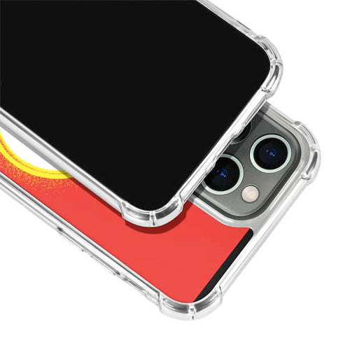 DC Comics The Flash Emblem Drip iPhone 13 Pro Max Clear Case